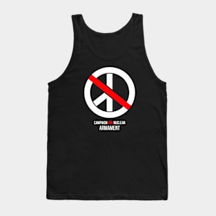 Campaign for Nuclear Armament CND parody Tank Top